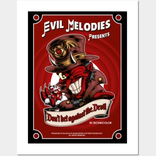 Don´t bet against the Devil Poster Posters and Art